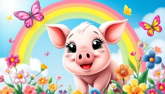 Cute Pig Wallpaper