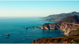 Desktop Wallpaper Big Sur Coast From The Bixby Creek Bridge