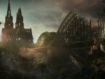 Apocalypse Overgrowth Building Desktop Pc And Mac Wallpaper