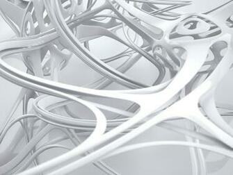 White 3d Wallpaper Background
