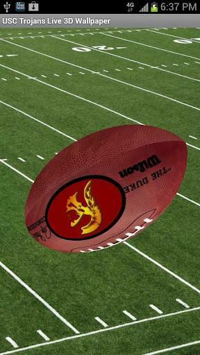 Bigger Usc Trojans Football Wallpaper For Android Screenshot
