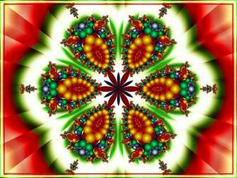 Christmas Fractal By Nevergetfooledagain