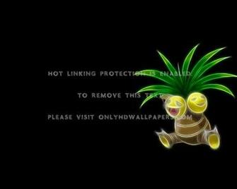 Pokemon Black Background Exeggcute For
