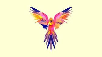 Wallpaper Abstract Birds Animals Vectors Parrots Digital Art