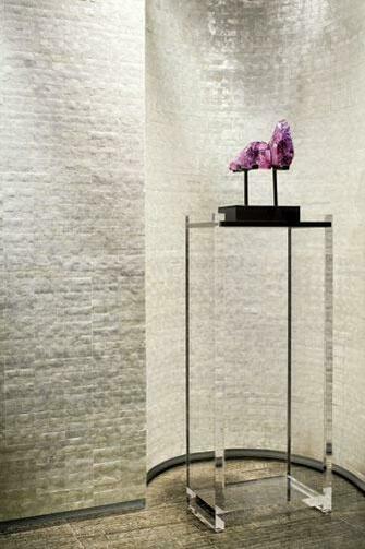 Flexi Mother Of Pearl Brick Capiz Shell Wall Tile By Maya Romanoff