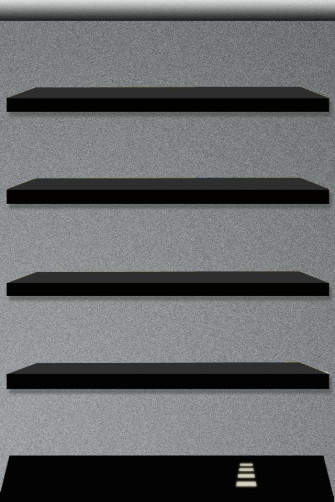 Transform Your iPhone With This Stylish Shelf Wallpaper