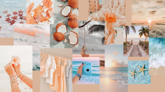 Neutral Aesthetic Desktop Wallpaper