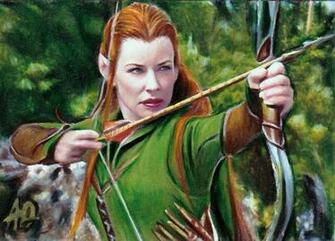 The Hobbit Tauriel Wallpaper Sketch