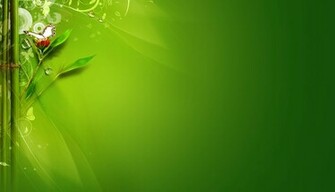 Green Morning Background