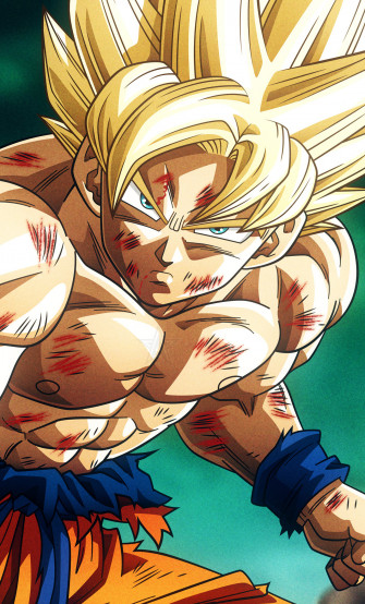 Super Saiyan Son Goku Dragon Ball Z 4k iPhone HD Wallpaper