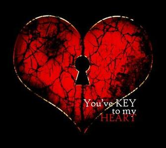Key To My Heart Screensaver Wallpaper