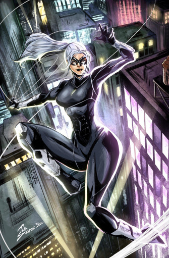 Julio Suarez On X Insomniac S Black Cat Fan Cover Spiderman