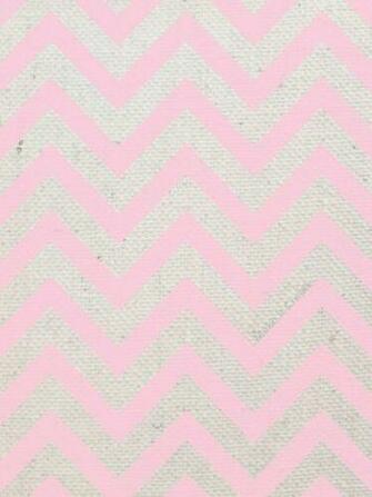 Pink Chevron W