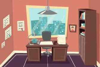 Office Room Background Business Working