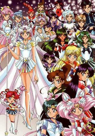 Sailor Moon Group Pic Photo