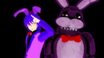 Fnaf Golden Bonnie Human Wallpaper Ver2