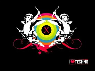 Ilt I Love Techno Music Wallpaper World Collection