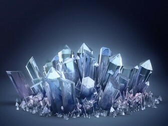 Crystals Wallpaper