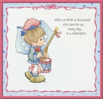 Collecting Precious Moments Dolls Background