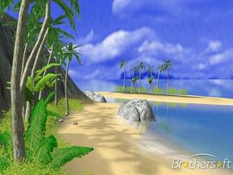 3d Tropical Island Screen Saver