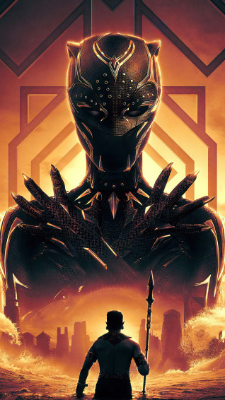Black Panther Wakanda Forever Movie 4k Wallpaper iPhone HD Phone