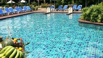 Swimming Pool HD Wallpaper Stylish