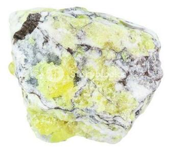 Macro Shooting Of Mineral Resources Sulfur Brimstone Sulphur