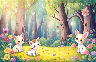 Cute Cartoon Wallpaper For Girls