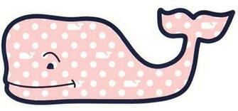 Vineyard Vines Whale Pattern Polka Dots