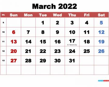March Calendar Wallpaper High Resolution