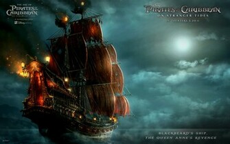 Ship In Pirates Of The Caribbean Wallpaper HD