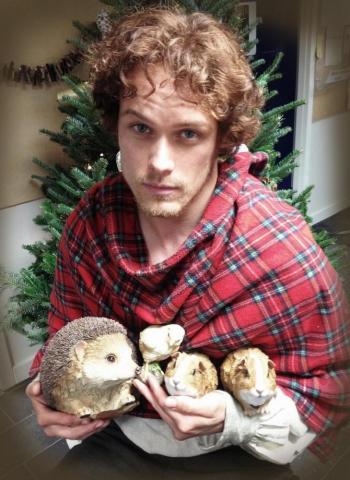 Jamie Fraser Outlander Sam Heughan Elinor