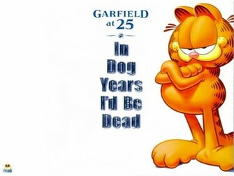Wallpaper Funny Garfield Cat Puter Jobspapa