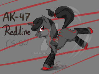 Ak Redline Pony Cs Go By Furreon