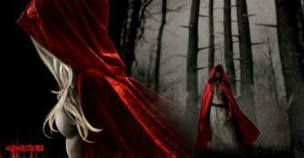 Wallpaper Little Red Riding Hood