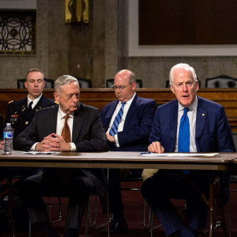 John Cornyn With Three Other Senators Wallpaper