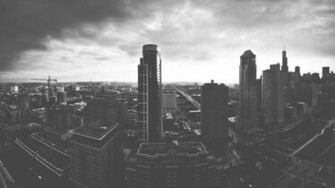 Wallpaper Cityscapes Black And White Buildings City