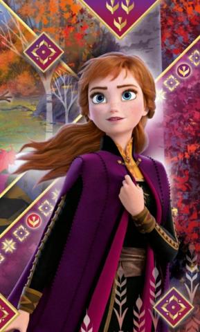 Frozen Anna Arte De Princesa Disney Fondo Pantalla