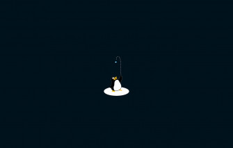 Wallpaper Darkness Package Penguin Linux Throw Mint