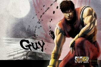 Super Street Fighter Guy Wallpaper