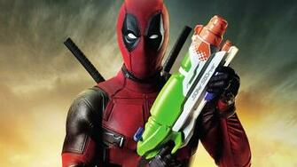 Deadpool Supersquirter Wallpaper Style