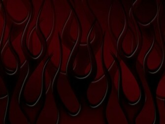 Red And Black Flames Wallpaper