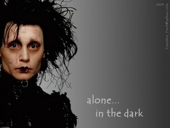 In The Dark Edward Scissorhands Wallpaper