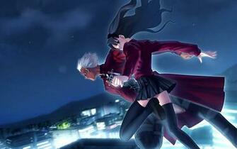 Archer And Rin Tohsaka Fate Stay Night Wallpaper
