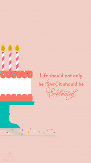 July BirtHDay Cake Calendar Wallpaper Sarah Hearts