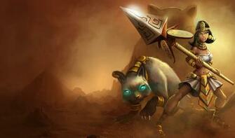 League Of Legends Wallpaper Nidalee The Bestial Huntress