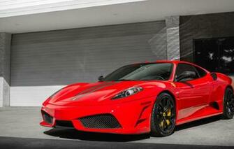 Wallpaper Red Ferrari F430 Scuderia Image For Desktop Section