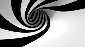 3d Background Black And White HD Wallpaper