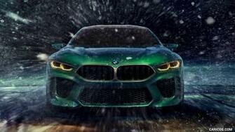 Bmw M8 Gran Coupe Concept Front HD Wallpaper