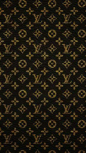 Louis Vuitton Dark Pattern Art iPhone 5s Wallpaper